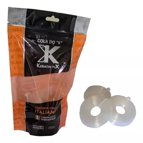 Cola Queratina "K" Em Fita Unidade - Transparente