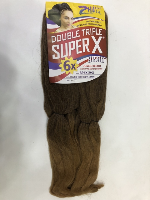 Cabelo Jumbo Super X 6X Cor T8/27 400g