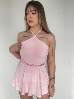 Vestido Yasmin Rosa - loja online