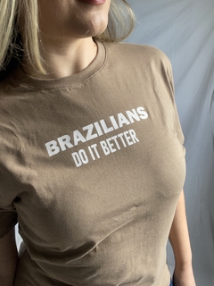 T-shirt Brazilians Marrom - Closet A