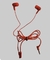 FONE DE OUVIDO AURICULAR HAYCOM FO-2815 VERMELHO - comprar online