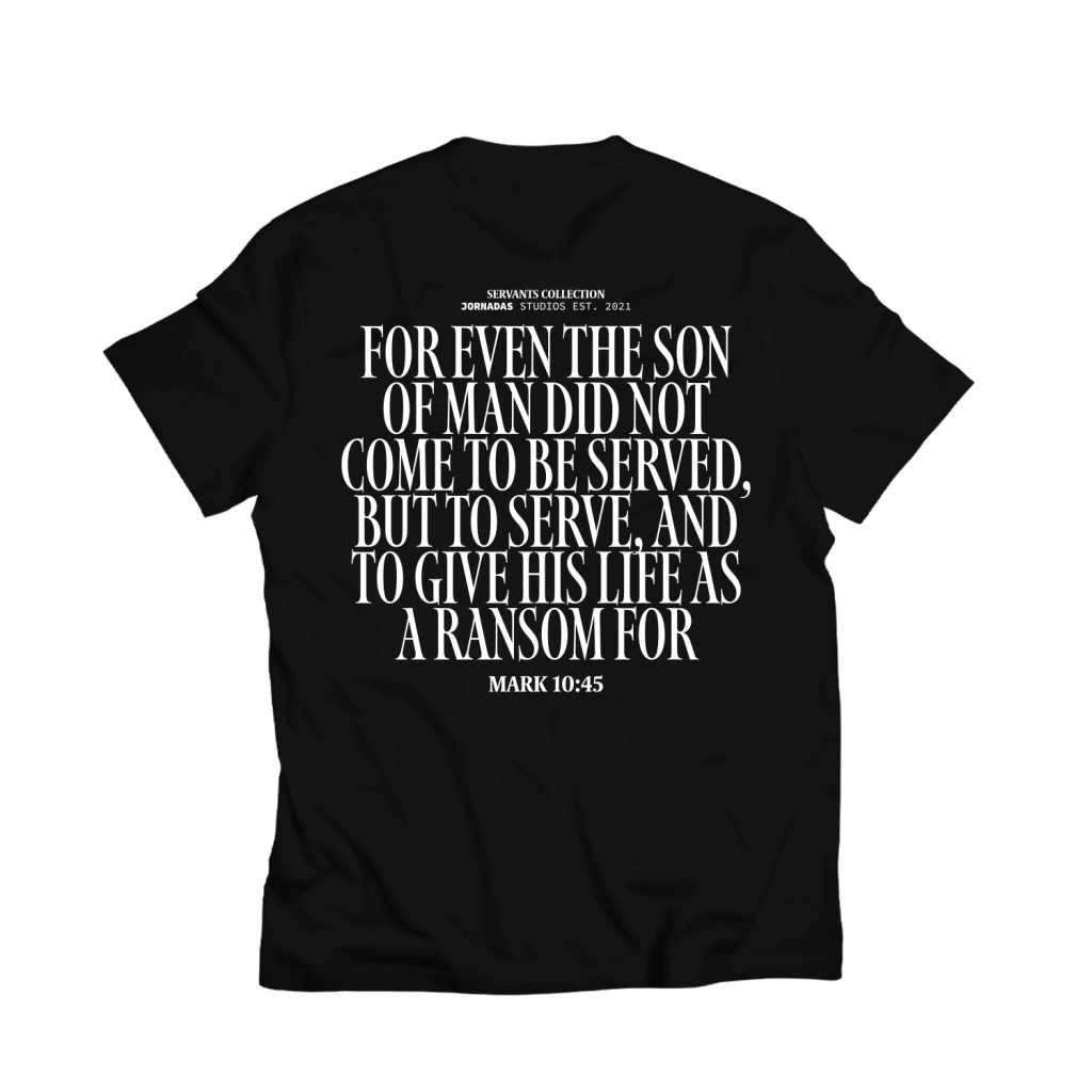 Camiseta Mark 10:45 - Basic