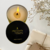 Vela Aromática 90g - GROSELHA PRETA E FLORES BRANCAS - Linha Pocket