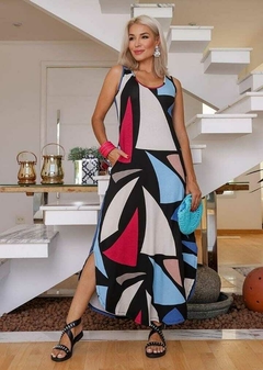 Vestido Regata Colorido