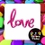 Imagen de frase love 108x68cm