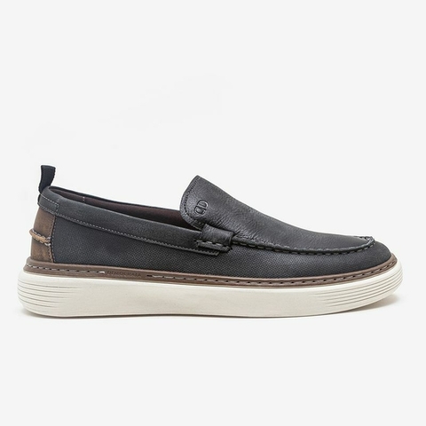 Sapato Democrata Clash Denim Preto 1023 Ref:240303-001