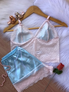 Baby doll cetim Tamanho gg na internet