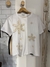 Blusa Branca Flor M