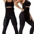 Faja Reductora Para Abdomen Pierna Y Glúteos Negra - comprar online