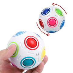 Cubo Antistress Bola Arco-Íris Brinquedo Educativo - comprar online