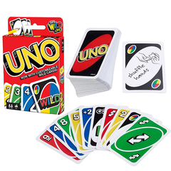 Uno Jogo de Cartas Baralho Brincadeira Divertida de Adultos e Crianças na internet