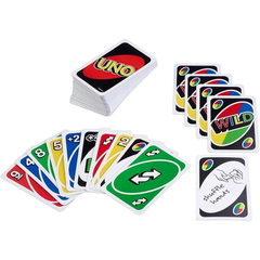 Uno Jogo de Cartas Baralho Brincadeira Divertida de Adultos e Crianças