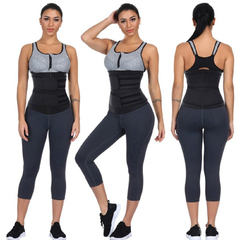 Cinta Abdominal Emagrecedora Efeito Sauna Emborrachada G GG 2XG - comprar online