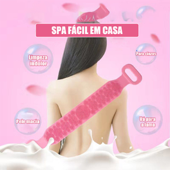 Esfoliante Corporal Escova Banho Silicone Limpeza na internet