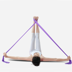 Imagem do Faixa Elástica Para Fioterapia Treino Pilates Musculação Exercícios