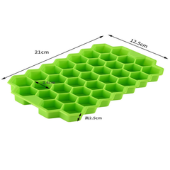 Forma de Gelo Silicone Colmeia Molde Reutilizável - comprar online