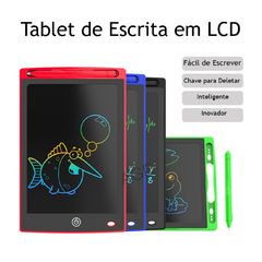 Tablet Infantil Lousa Mágica Digital LCD 8,5 Professores Aulas na internet