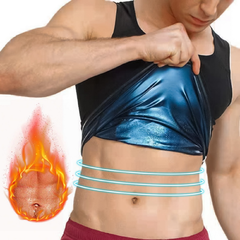 Regata Masculina Queima Gordura Barriga Efeito Sauna