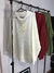 Blusa linho com decote em V - comprar online