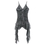 Vestido Fada Grunge Bandage Mini Vestido Sem Manga na internet