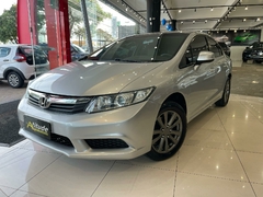 Honda Civic Sedan LXS 1.8/1.8 Flex 16V Aut. 4p Prata 2013/2014