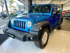 Jeep Wrangler Unlimited Sport 3.6 V6 284cv 4p Azul 2015/2015