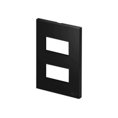 Placa 4x2 2 Módulos Separados C/ Suporte Linha Recta Satin - loja online
