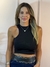 Cropped ana nadador na internet