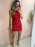 Vestido curto canelado aline - loja online