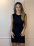 Vestido curto canelado aline - comprar online