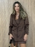 Conjunto blazer e saia curta veludo - comprar online
