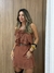 Vestido alças curto babados boho - comprar online