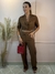 Conjunto Blazer curto + calça cargo