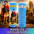 Vela 7 dias votiva Santo Expedito azul 2 unidades
