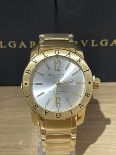 RELOGIO MASCULINO BVLGARI CARBONGOLD - comprar online