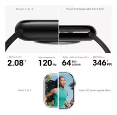 SMARTWATCH W10 S10 PRO 46mm AMOLED MICROWEAR 2025 - Lima Imports