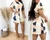 Vestido curto estampado