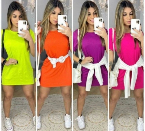 VESTIDO CAMISETA