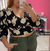 Cropped floral plus