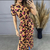 Vestido animal print