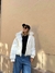 PUFFER CAPUCHA PIEL - comprar online