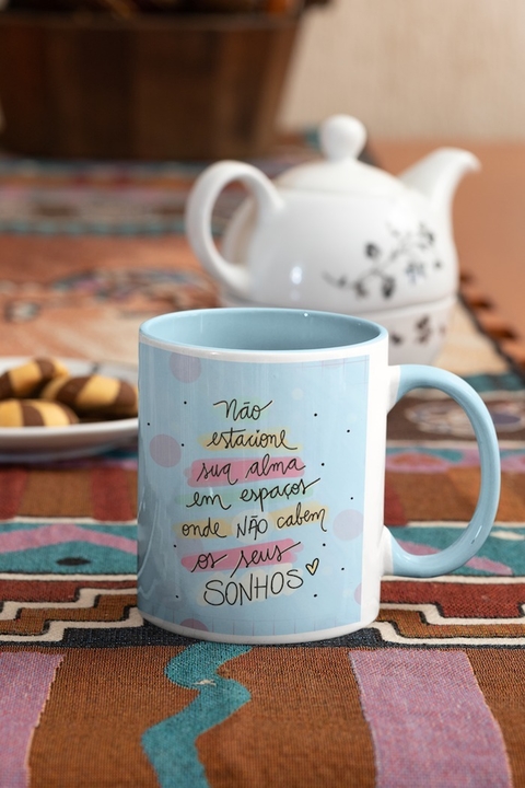 Caneca de Porcelana Personalizada Amizade