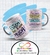 Caneca de Porcelana Personalizada dia dos Professores Estuda que a vida muda