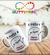 Caneca de Porcelana Personalizada Tema Flork Frases Divertidas