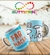 Caneca de Porcelana Personalizada Tema Flork Profissões - GUTTI PRINT - Produtos Personalizados Caneca de Porcelana Tag de Agradecimento ao Cliente
