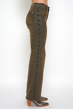 Pantalón ancho tachas - comprar online
