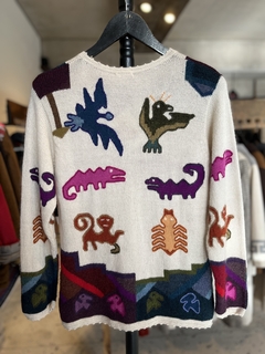 Camperita abotonada de alpaca - comprar online
