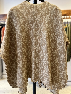 Ruana reversible rulo - comprar online