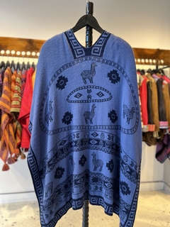 Ruana reversible larga en internet