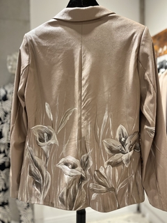 Blazer pintado - Feito a Mão